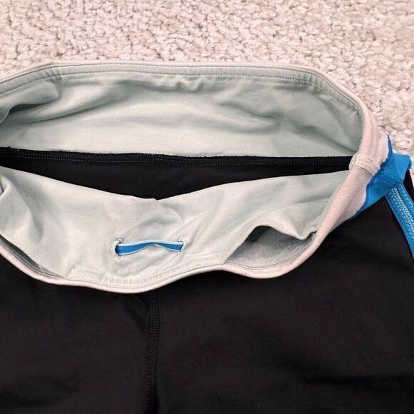 Lululemon Black Blue Striped Legging - Picture 4 of 8